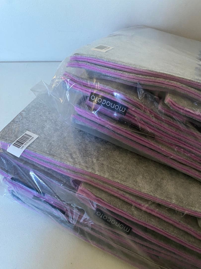 モノトコ　３サイズ４個　2セット　持ち運べるおしゃれな収納　ルームバッグ