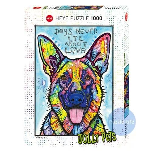 ドイツ輸入  忠犬パズル1000P