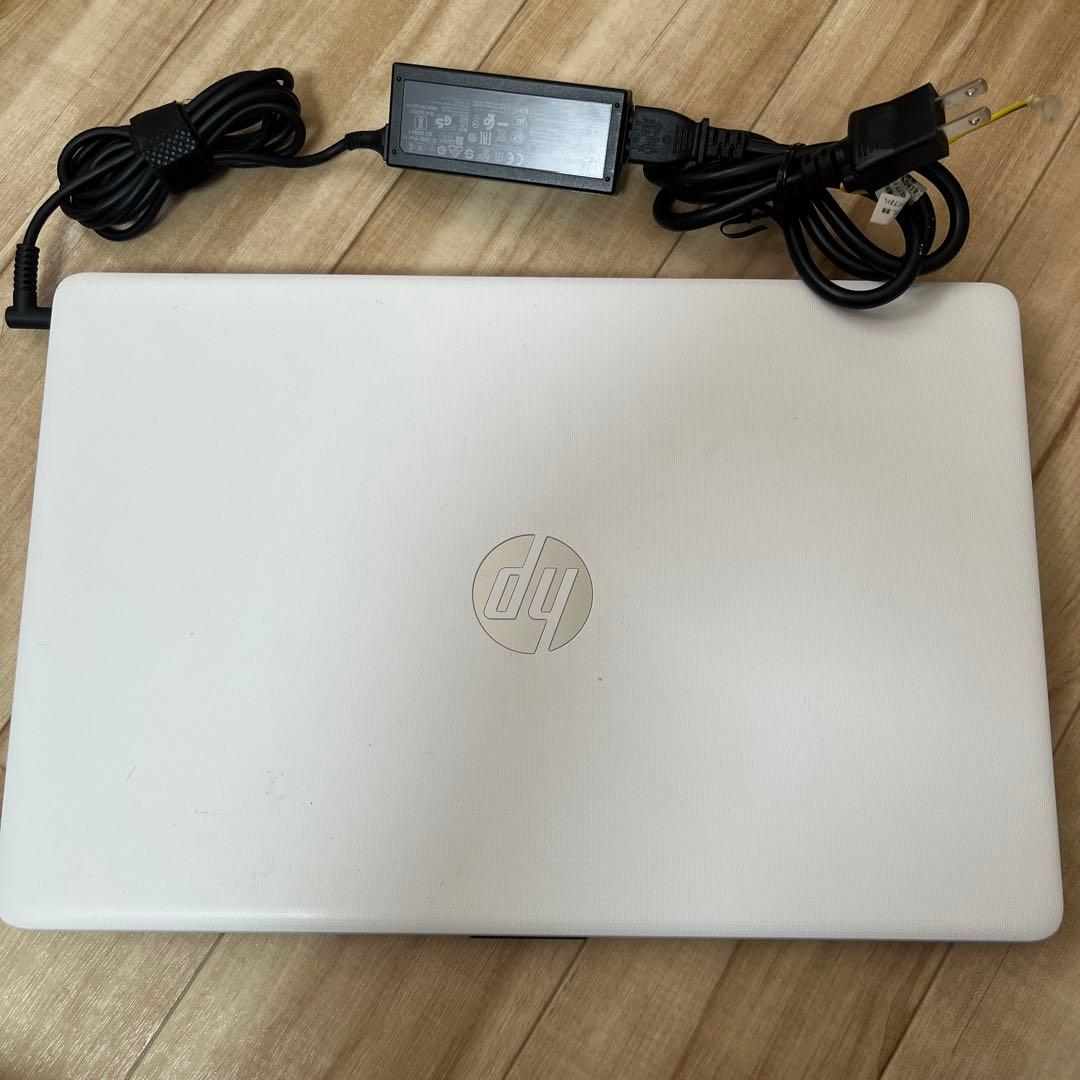 HP ノートPC ホワイト ACアダプター付き