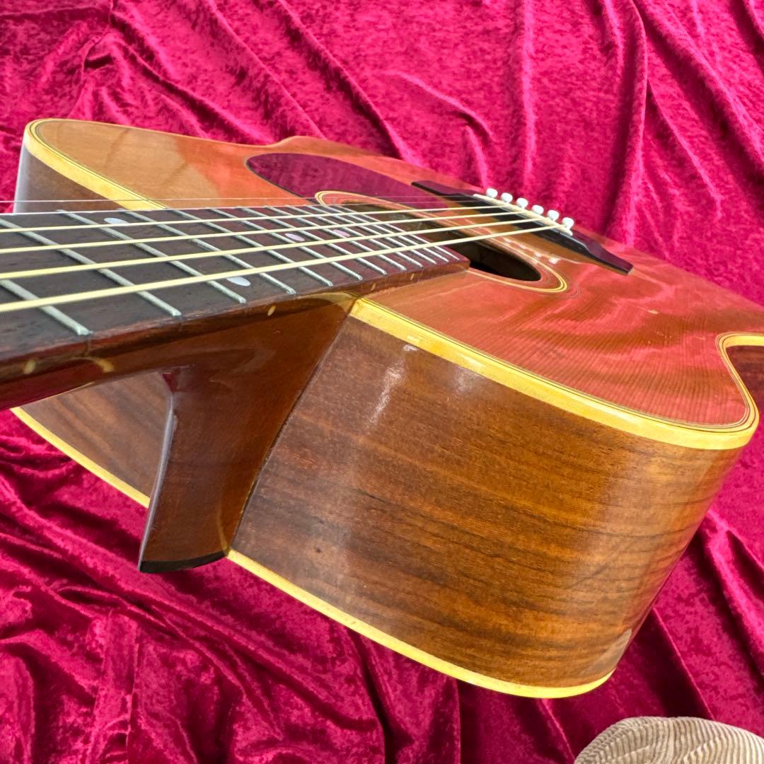 メンテ済 ARIA W200 70年代製 アコースティックギター 日本製 アリア