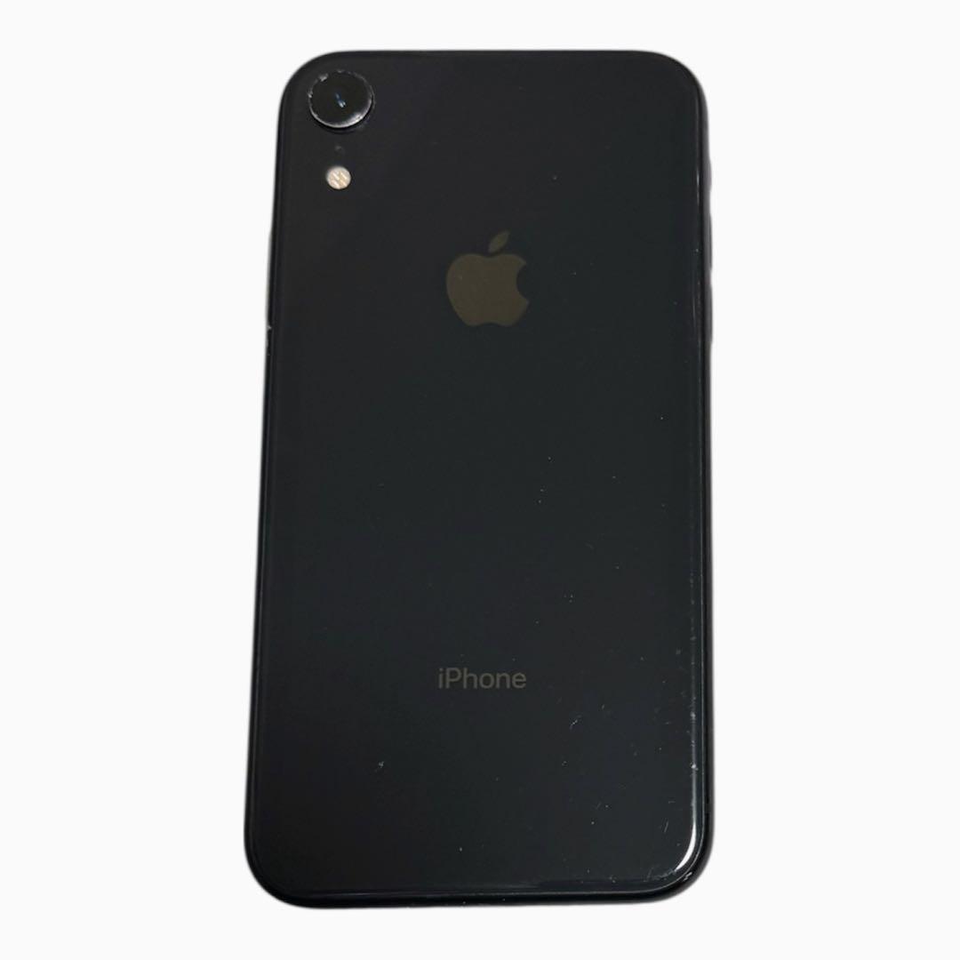 iPhone XR 64GB ブラック SIMフリー バッテリー79% 本体のみ