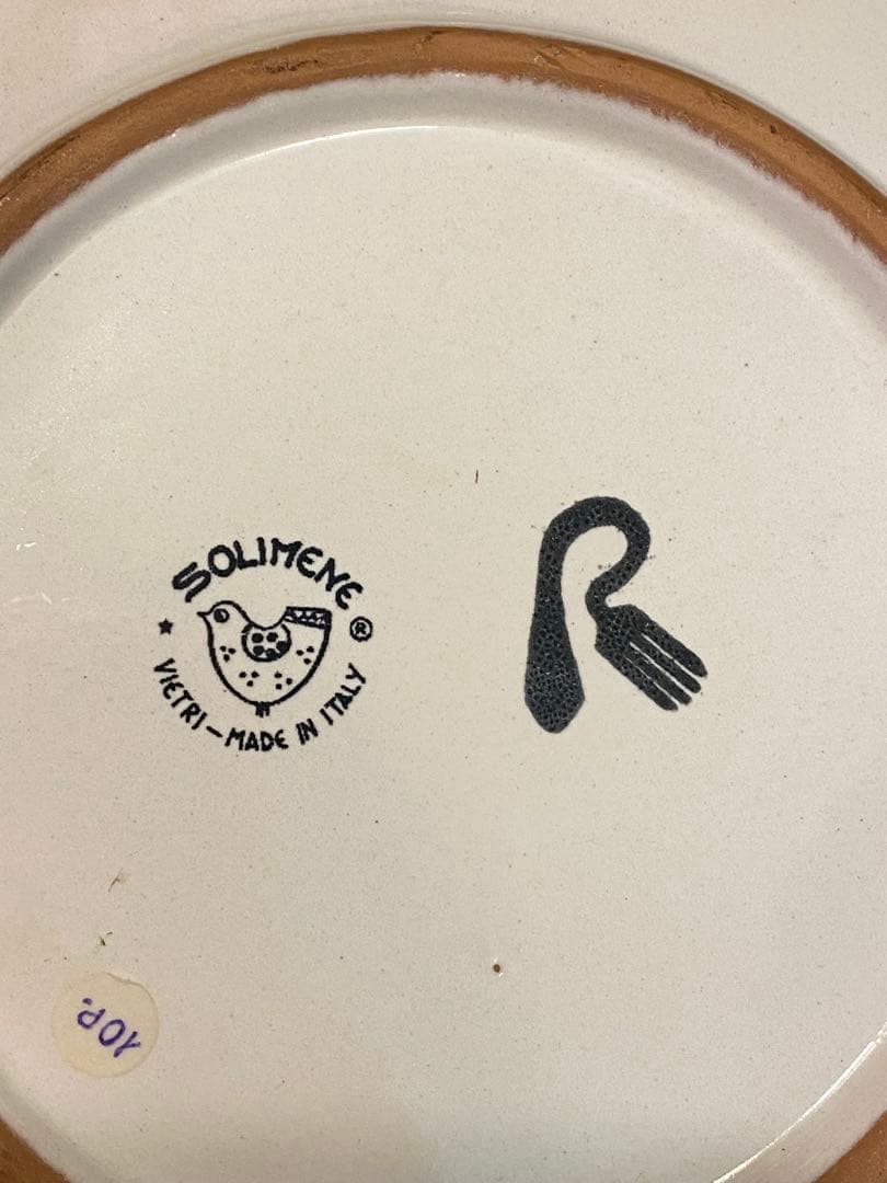 ブオンリコルド　イタリア製絵皿　2000 ノルチャ