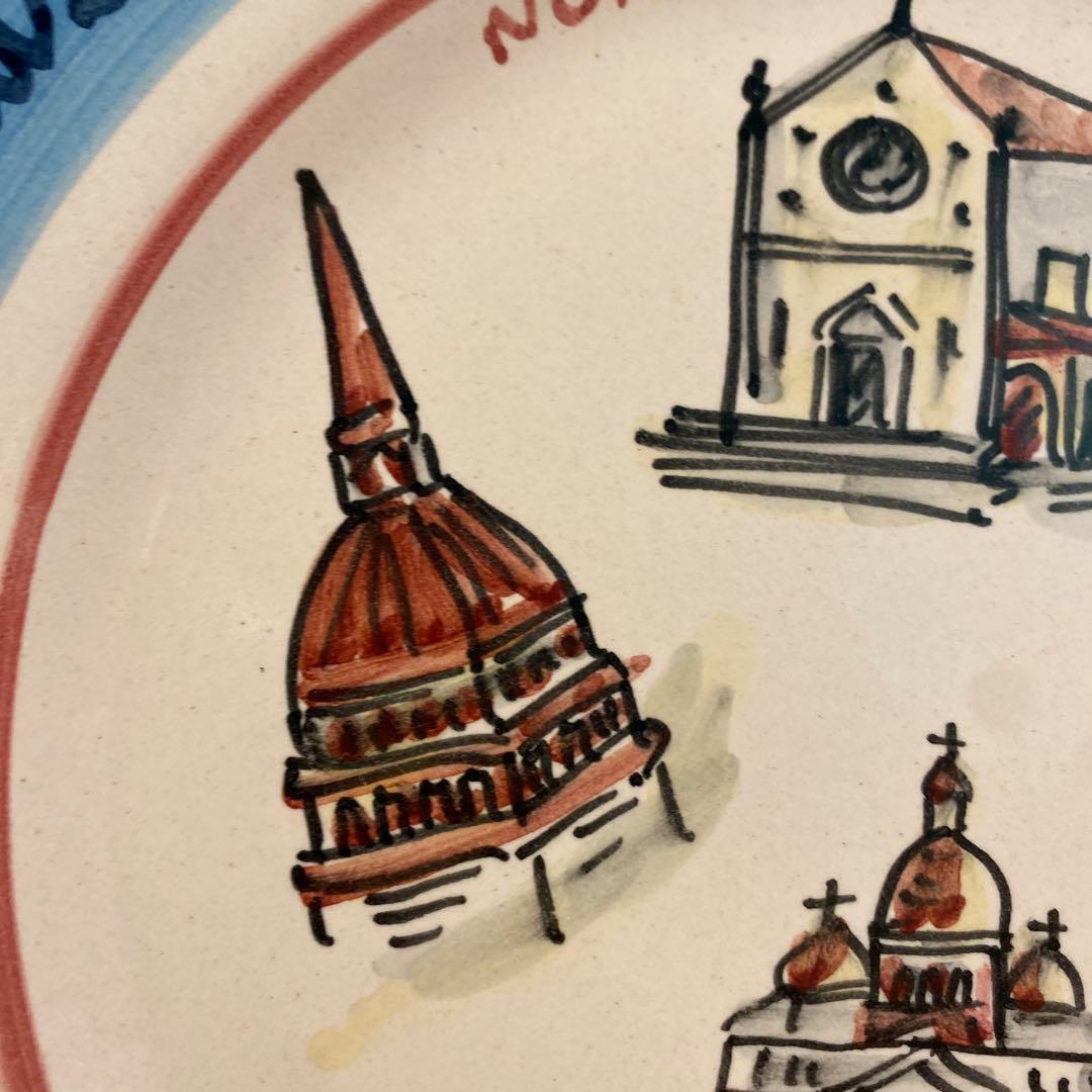 ブオンリコルド　イタリア製絵皿　2000 ノルチャ