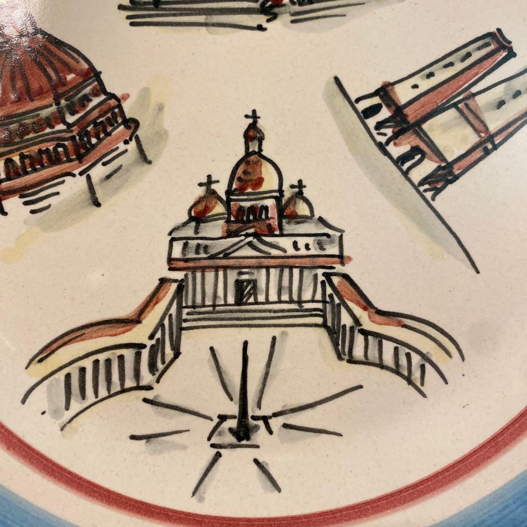 ブオンリコルド　イタリア製絵皿　2000 ノルチャ