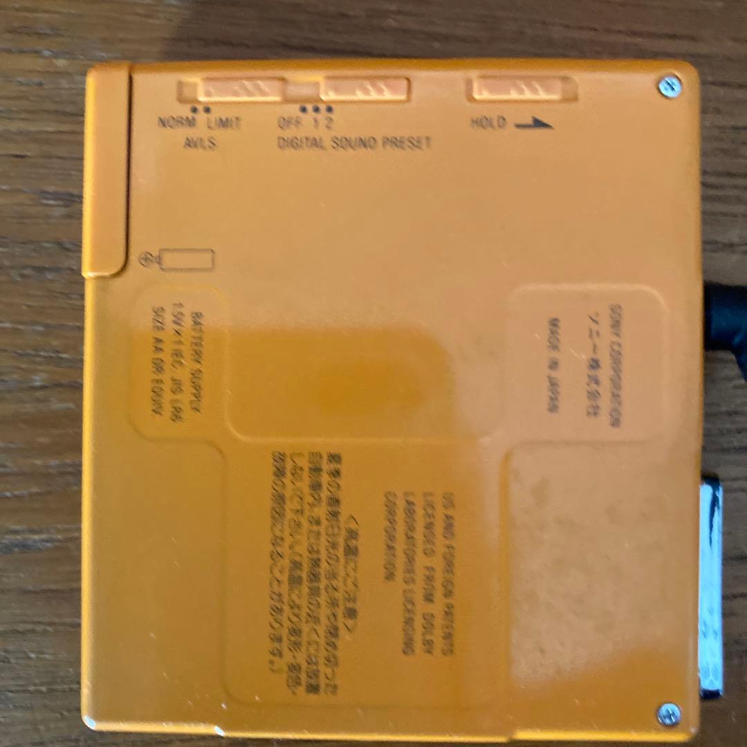 SONY MD WALKMAN MZ-E77 ポータブルMDプレーヤー　MD付