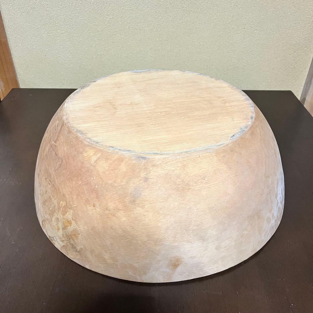 アンティーク　こね鉢　トチ