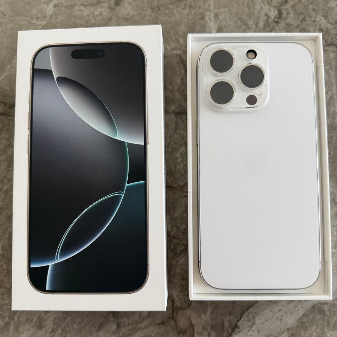 【極美品】iPhone 16 Pro 256GB 限定保証期間内