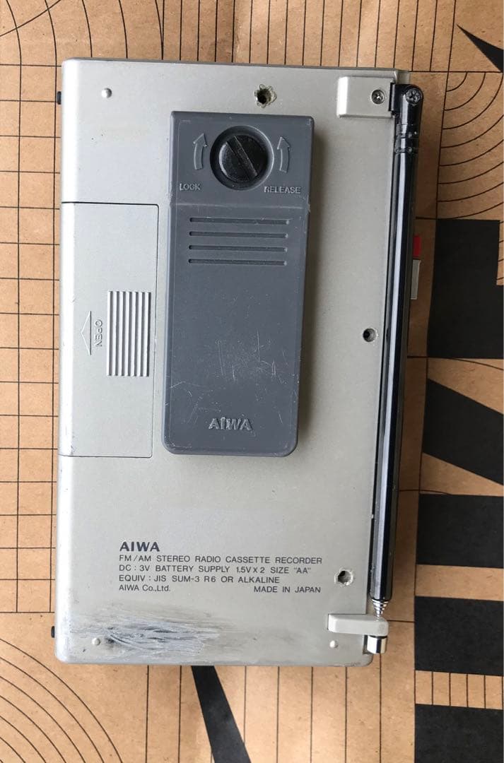 AIWA カセットレコーダー HS-J2 本体 ジャンク品