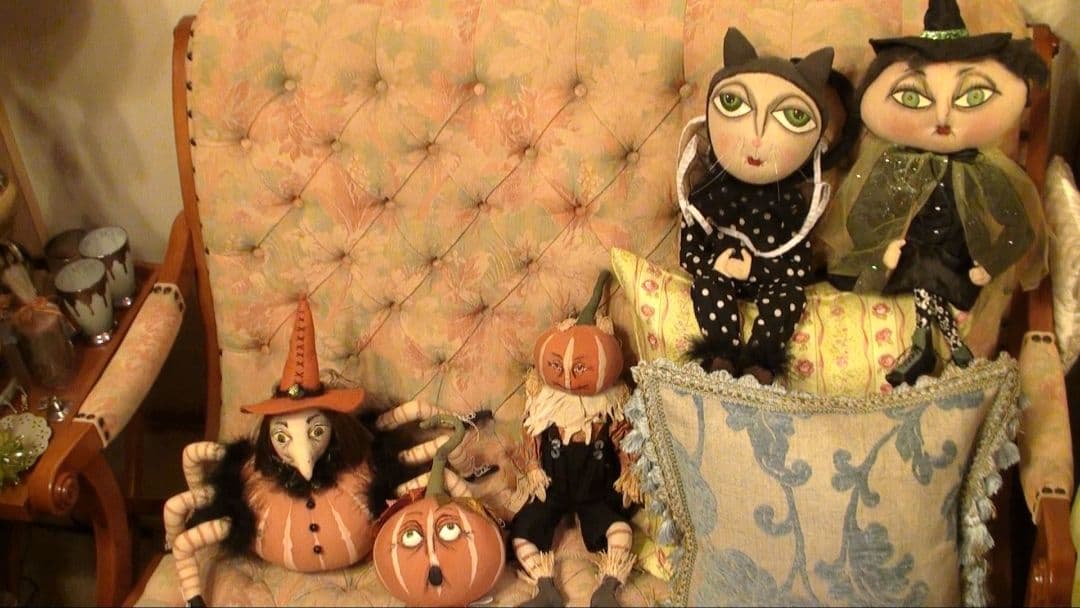 ハロウィン人形 エスメラルダ・スパイダー・ウィッチ