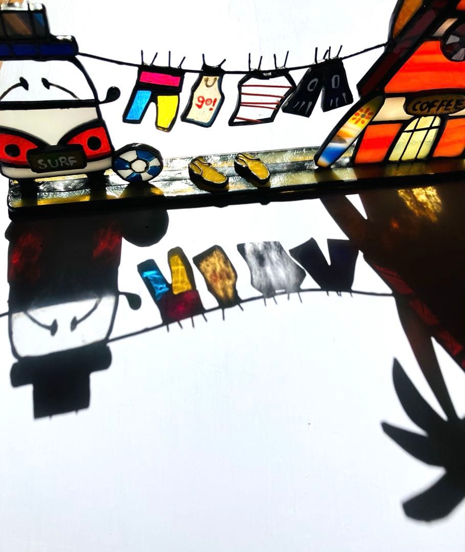 ステンドグラス　小さなまちの物語　2version