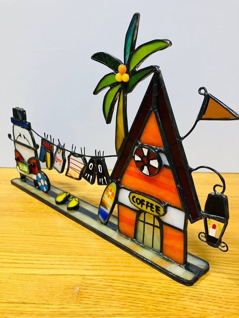 ステンドグラス　小さなまちの物語　2version