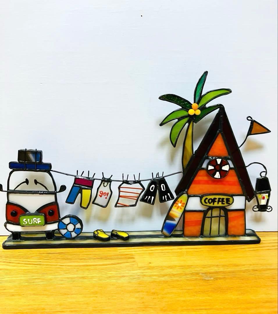 ステンドグラス　小さなまちの物語　2version