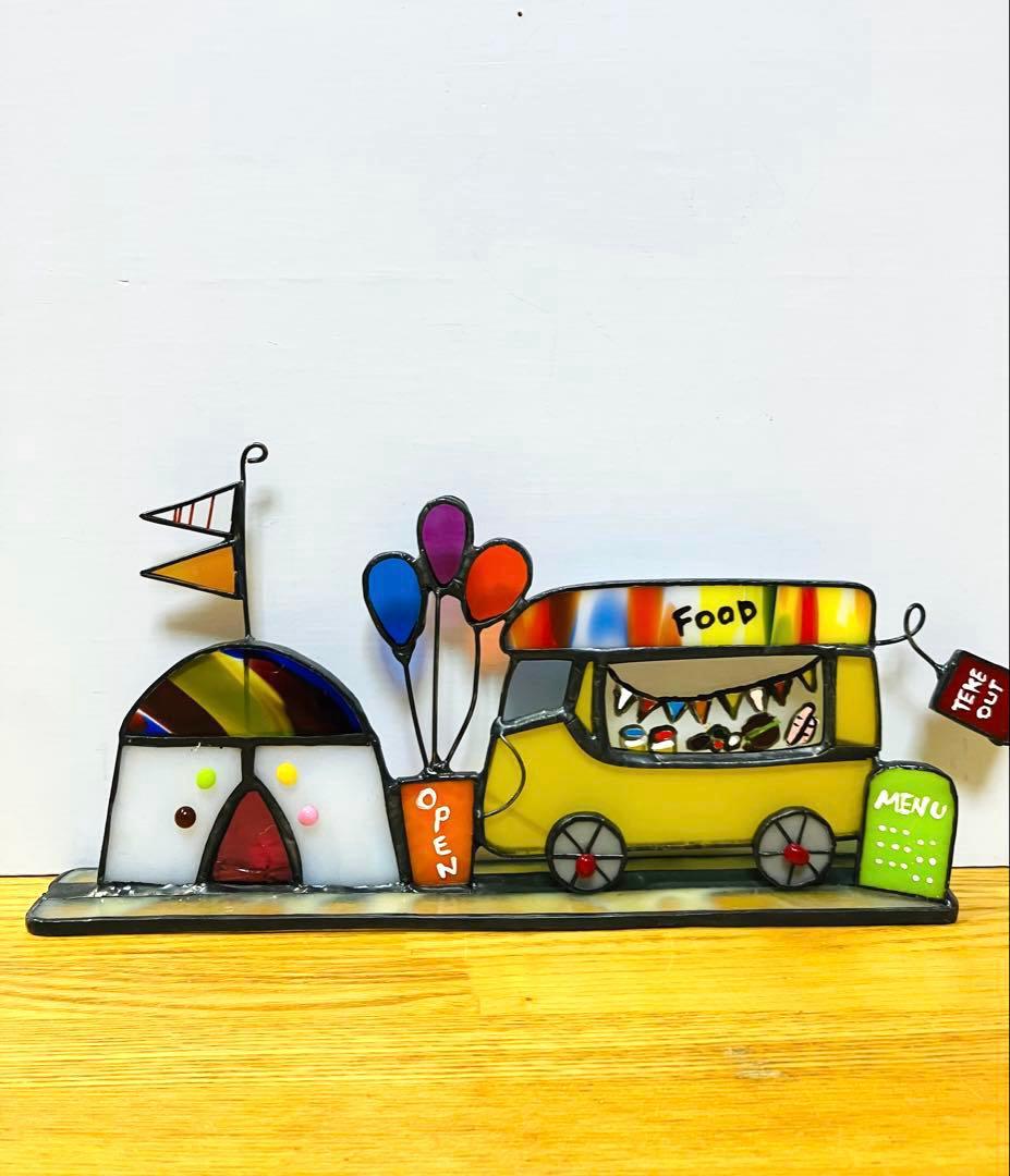 ステンドグラス　小さなまちの物語　2version