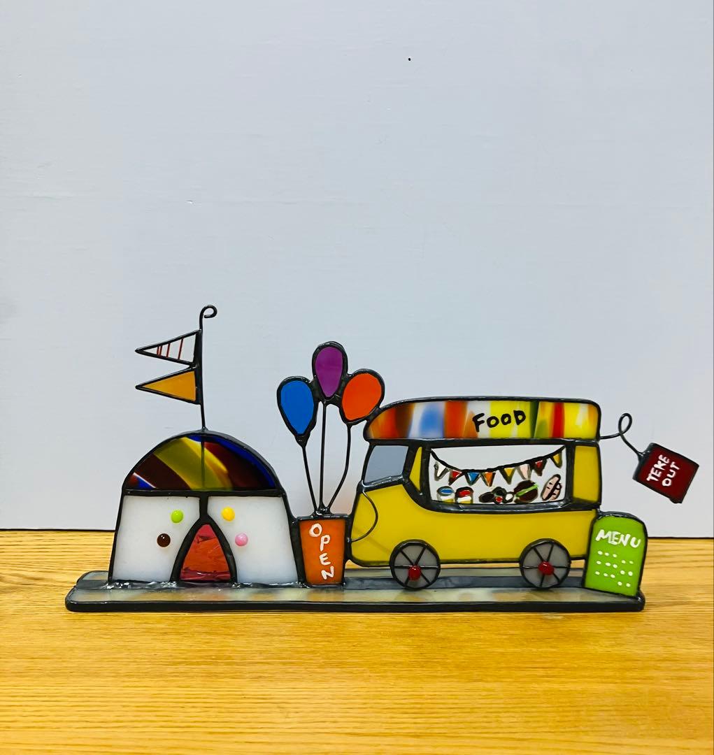 ステンドグラス　小さなまちの物語　2version