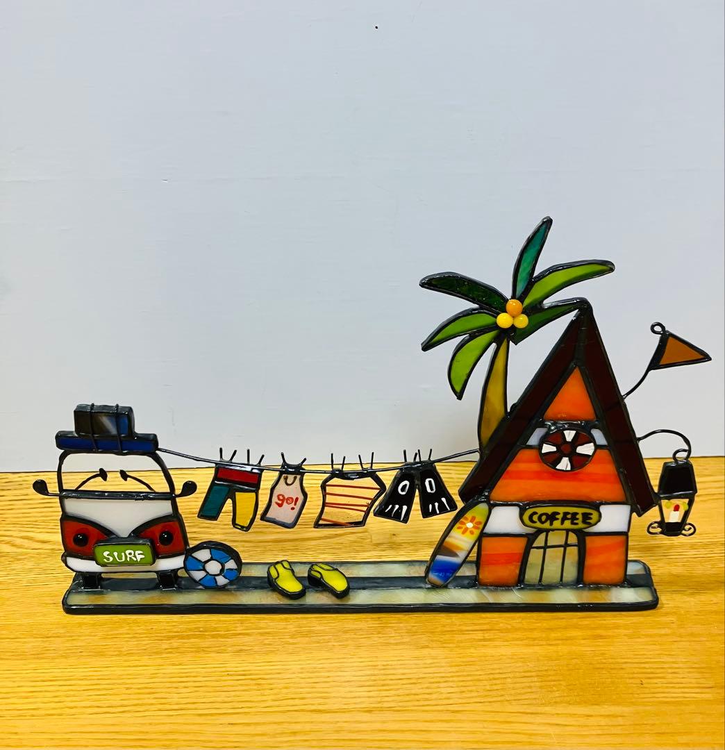 ステンドグラス　小さなまちの物語　2version