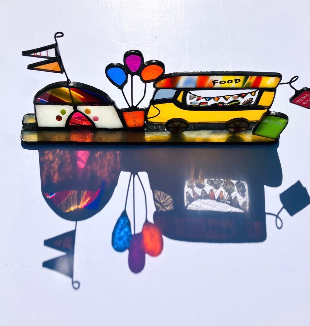 ステンドグラス　小さなまちの物語　2version