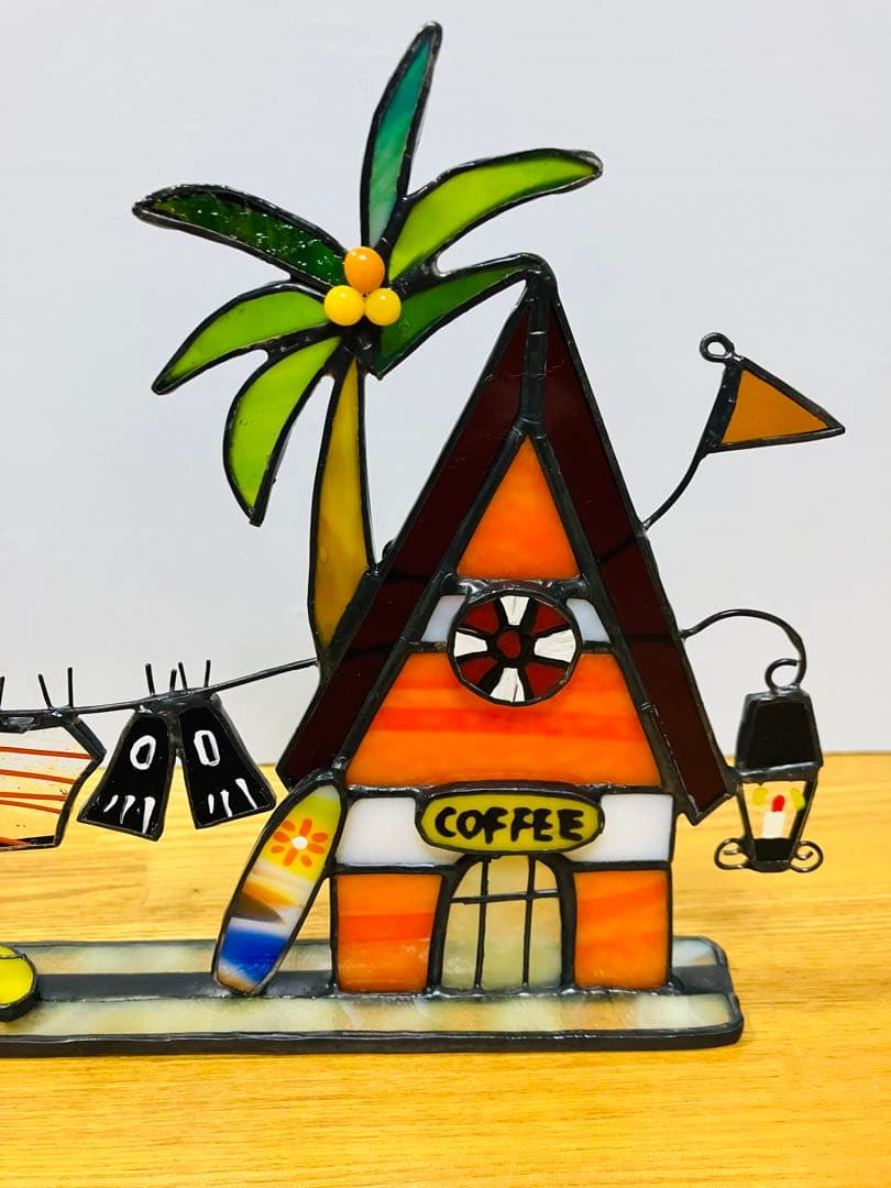 ステンドグラス　小さなまちの物語　2version