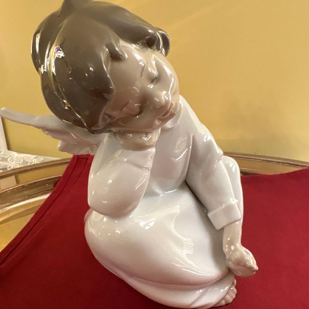 リヤドロ　置物　新品　保管品　なんとかなるよ　保証書あり　品番あり