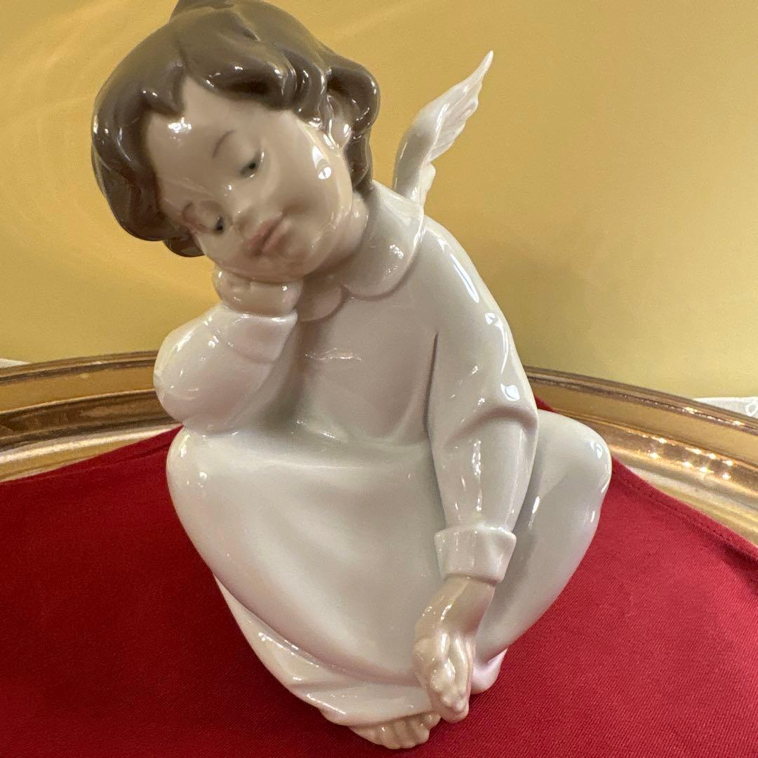 リヤドロ　置物　新品　保管品　なんとかなるよ　保証書あり　品番あり