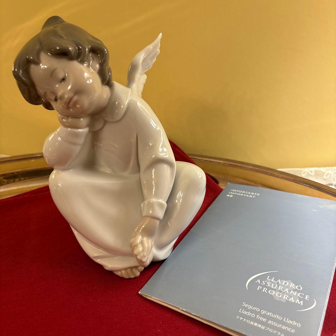 リヤドロ　置物　新品　保管品　なんとかなるよ　保証書あり　品番あり