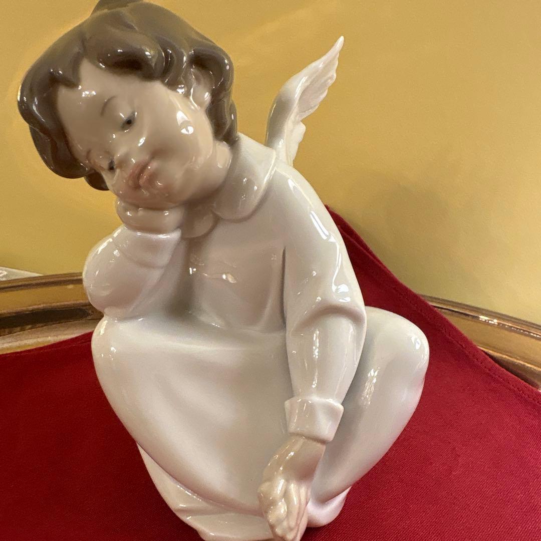 リヤドロ　置物　新品　保管品　なんとかなるよ　保証書あり　品番あり