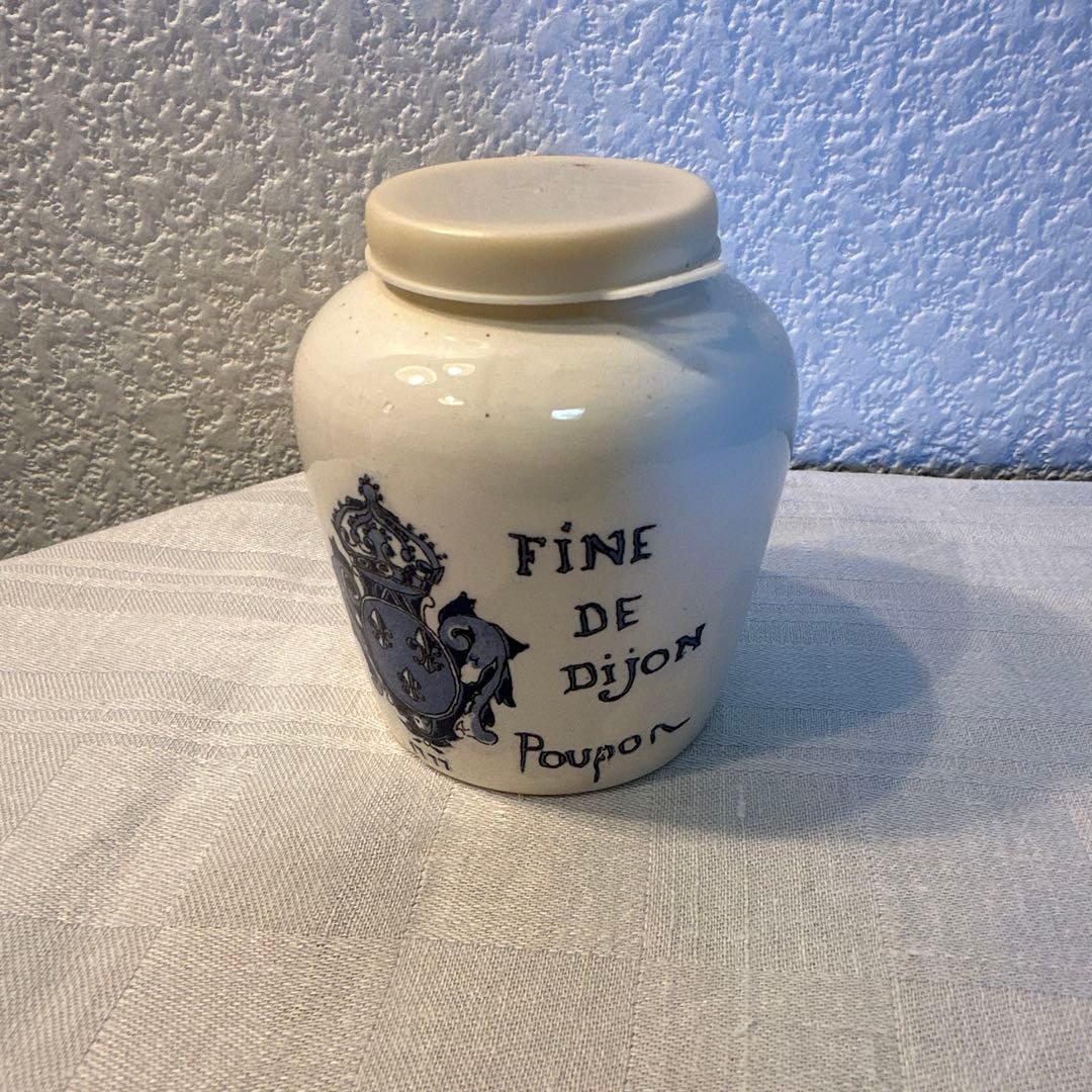 Digoin & Sarreguemines マスタードポット