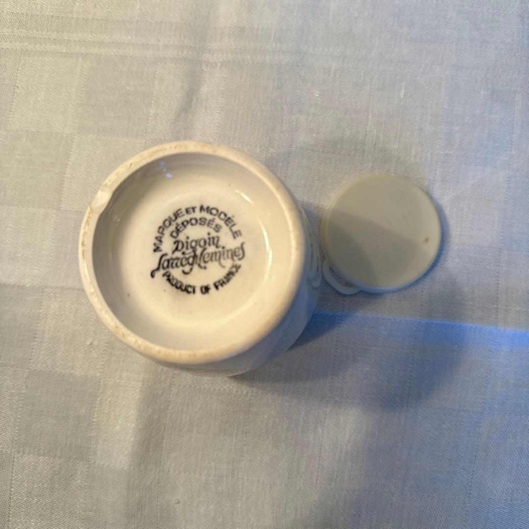 Digoin & Sarreguemines マスタードポット