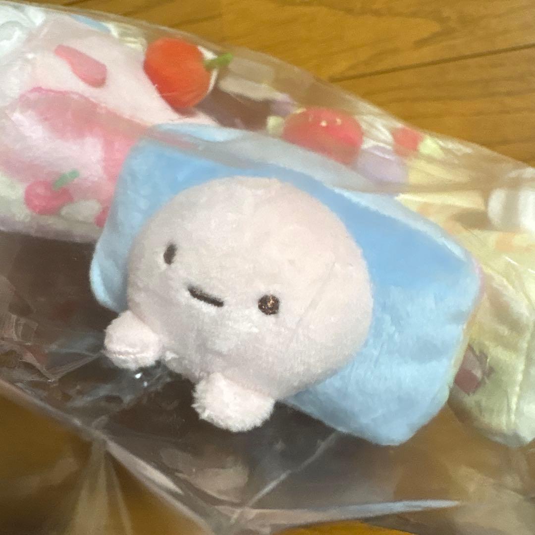 すみっコぐらし　ねこのきょうだい　ケーキ　シーンぬいぐるみ