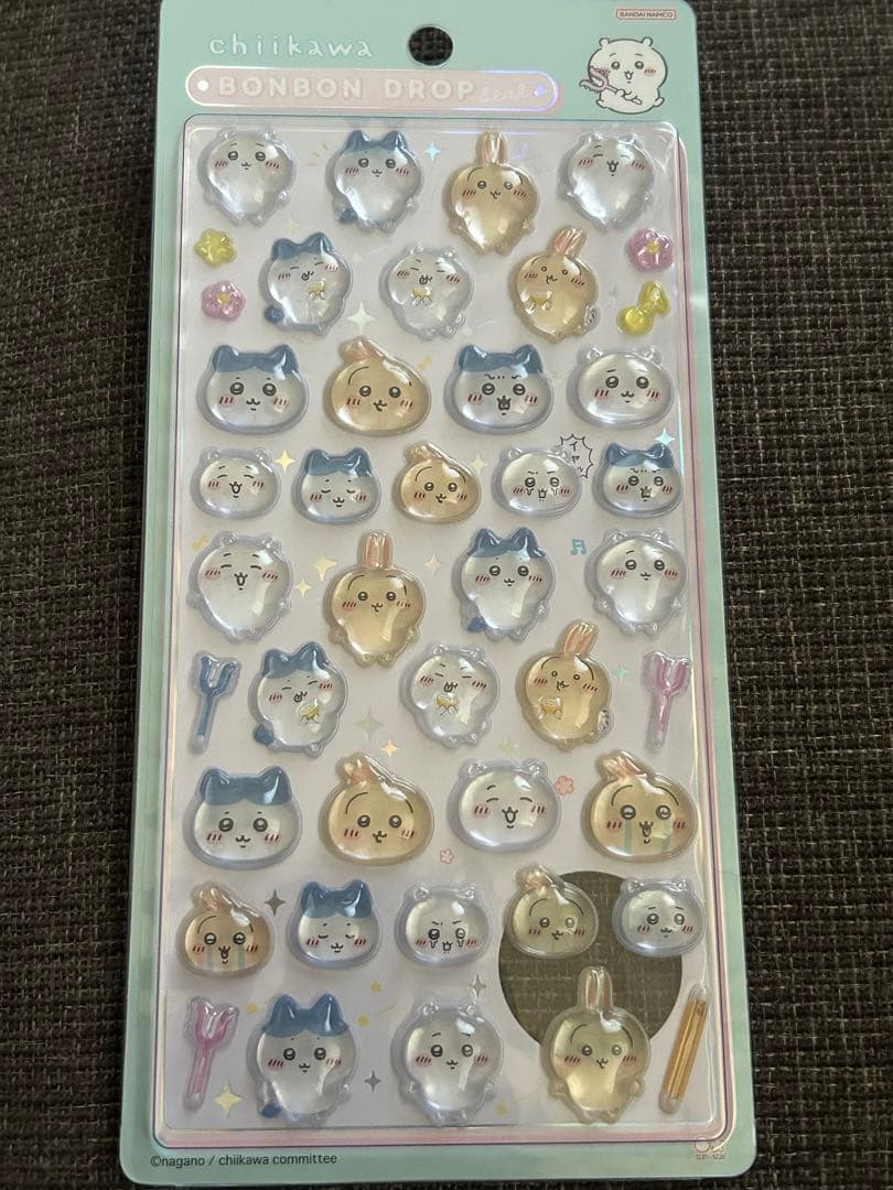 ボンボンドロップシール　ちいかわ　第一弾　4枚セット　新品未開封　正規品