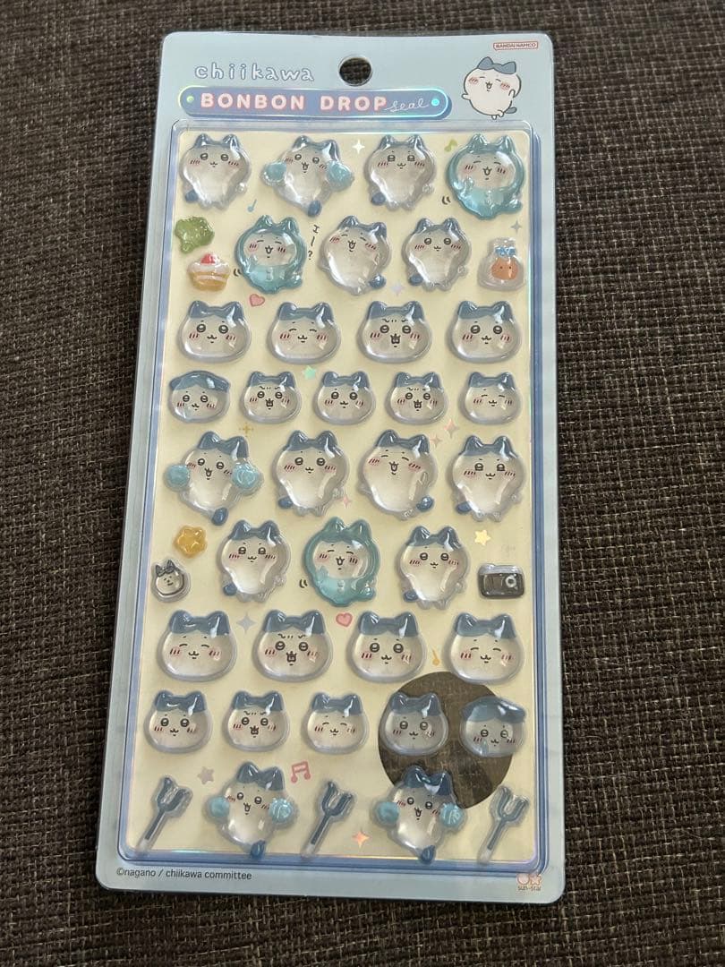ボンボンドロップシール　ちいかわ　第一弾　4枚セット　新品未開封　正規品