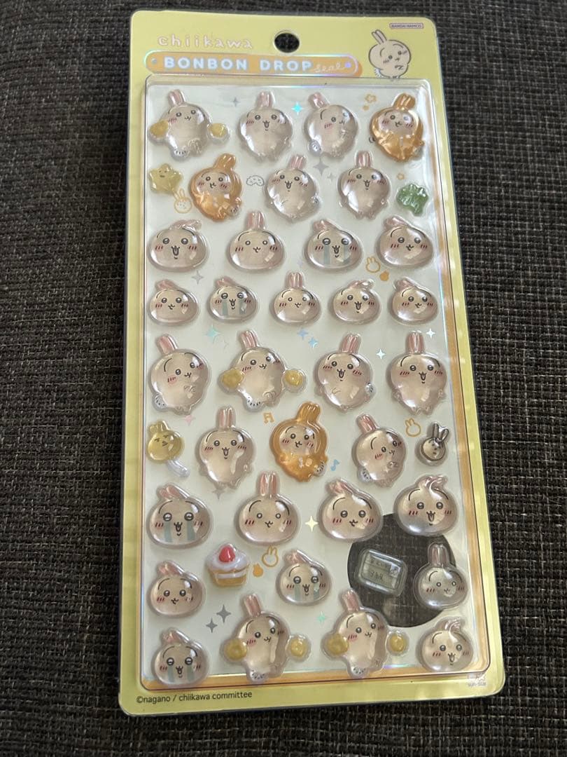 ボンボンドロップシール　ちいかわ　第一弾　4枚セット　新品未開封　正規品