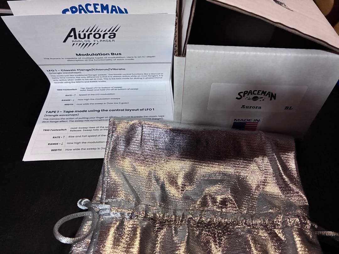 ギター Spaceman Effects Aurora Analog Flanger