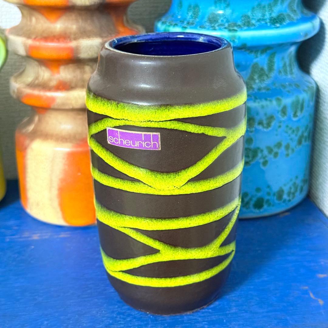 scheurich 15cm fat lava ファットラバ ミッドセンチュリー