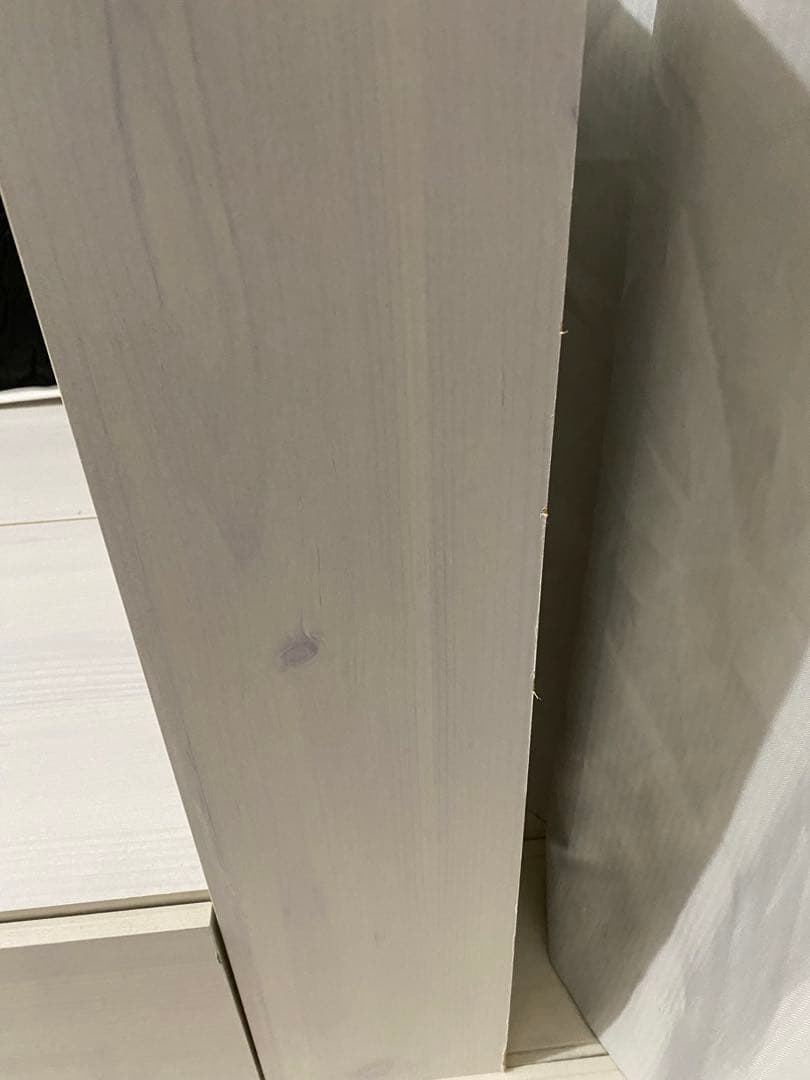 シングルベッド　USBコンセント　収納付き 　ホワイト