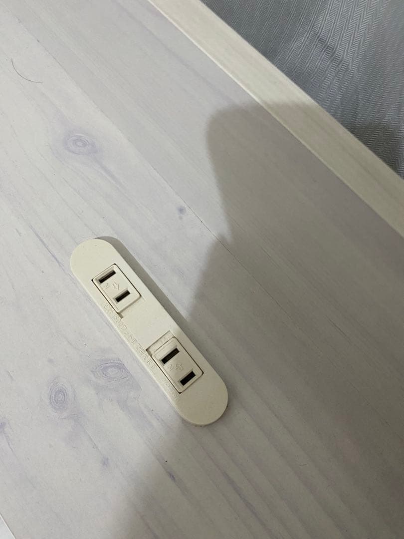 シングルベッド　USBコンセント　収納付き 　ホワイト