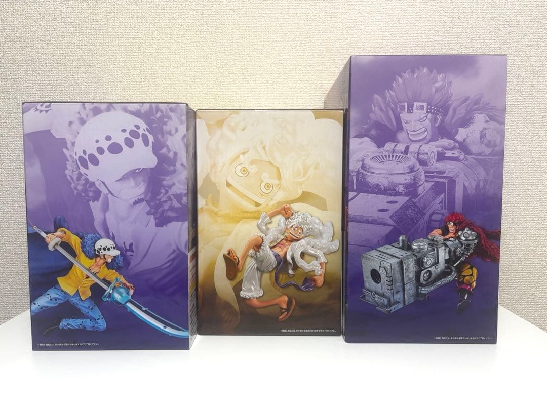 ワンピース フィギュア　一番くじ　ルフィ　キッド　ロー