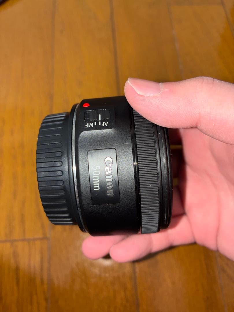 【箱有り】【美品】Canon 単焦点レンズ EF50mm F1.8