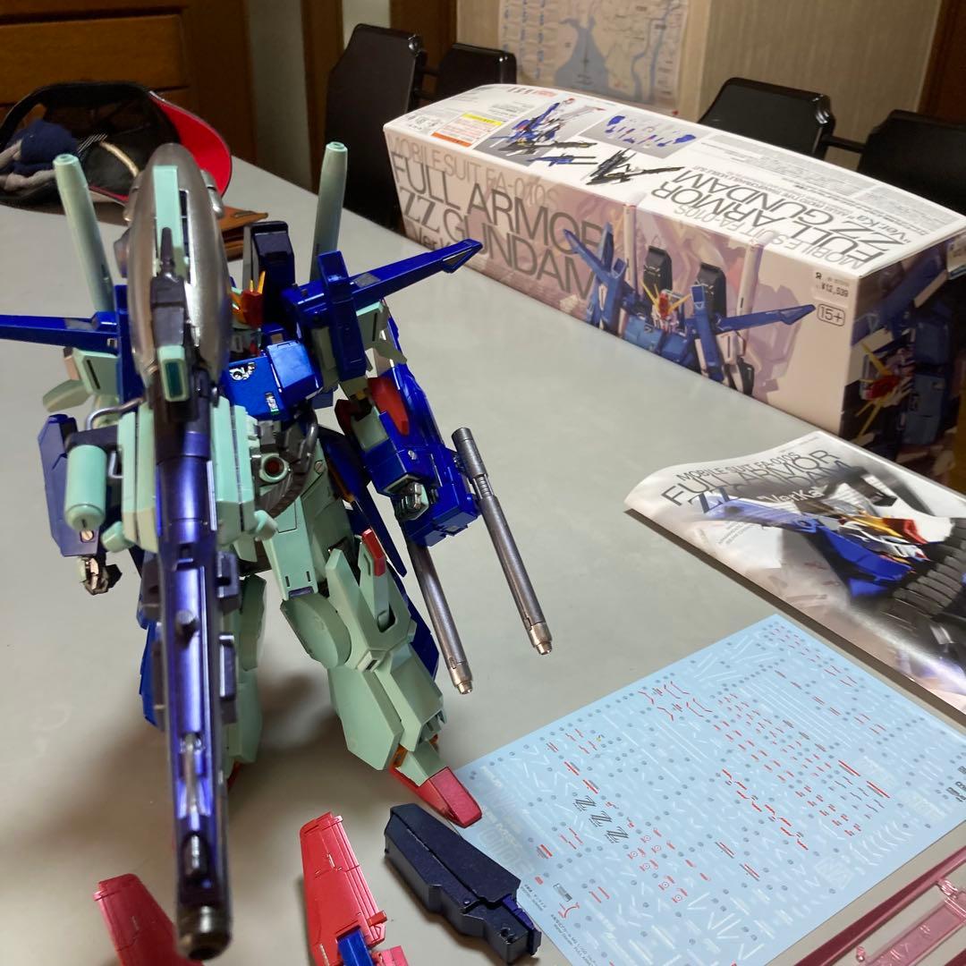MG フルアーマーダブルゼータver kaフルメタリック仕様
