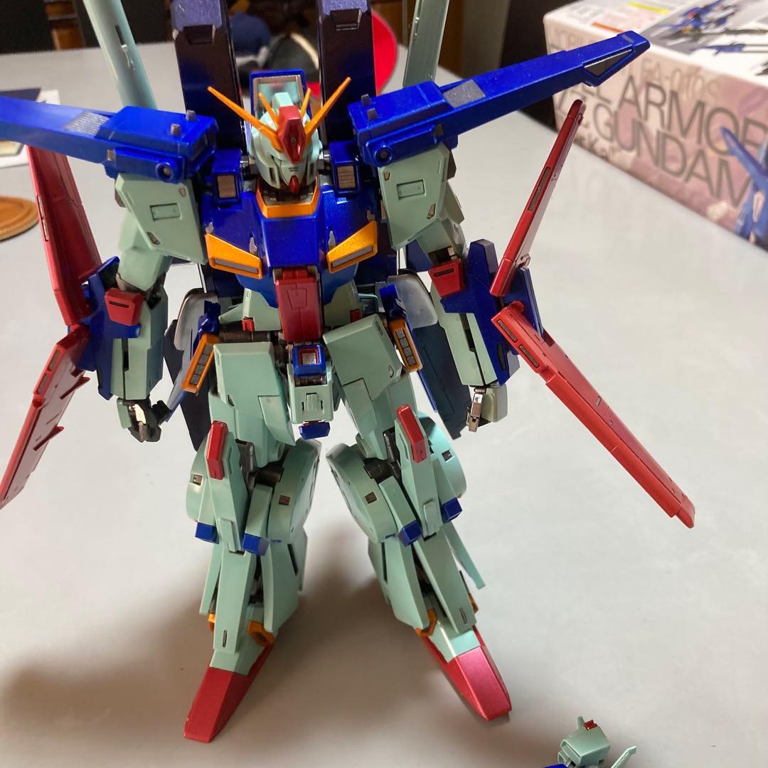 MG フルアーマーダブルゼータver kaフルメタリック仕様