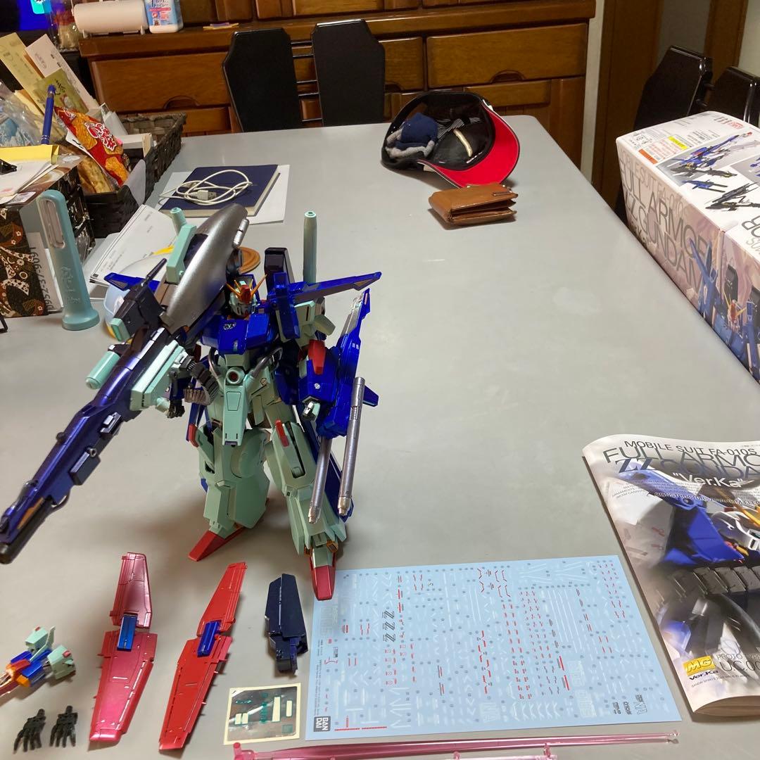 MG フルアーマーダブルゼータver kaフルメタリック仕様