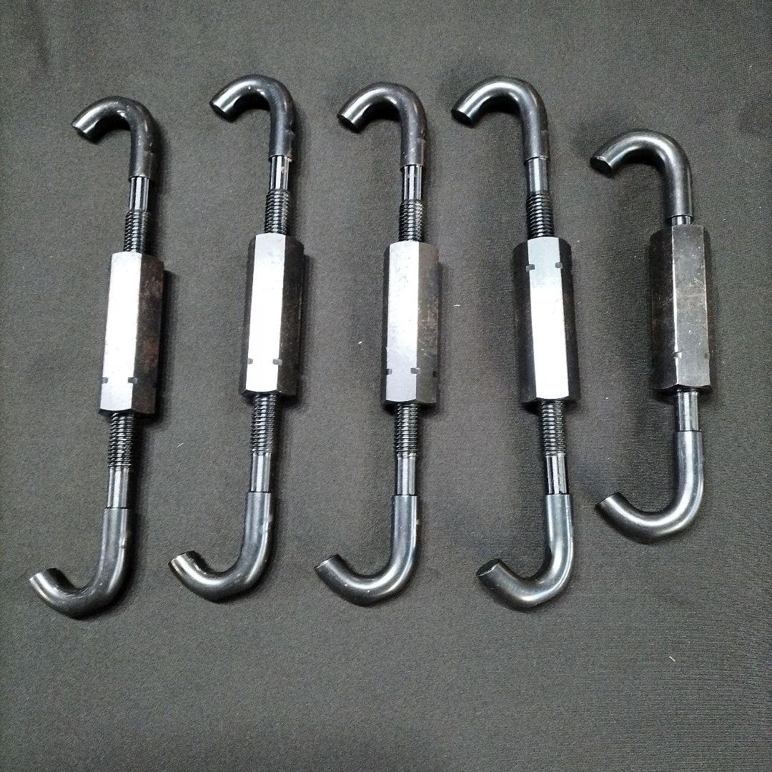 締太鼓　ターンバックル 二丁掛け用 ５本セット 中古品