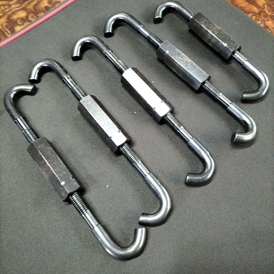 締太鼓　ターンバックル 二丁掛け用 ５本セット 中古品