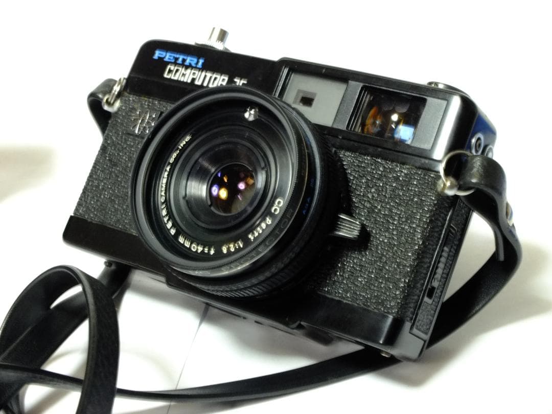 【安心・実写整備品】ペトリ COMPUTOR35 BK／40mmf2.8ケース付