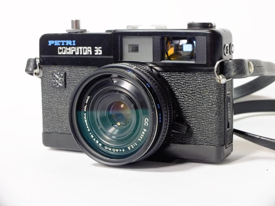 【安心・実写整備品】ペトリ COMPUTOR35 BK／40mmf2.8ケース付