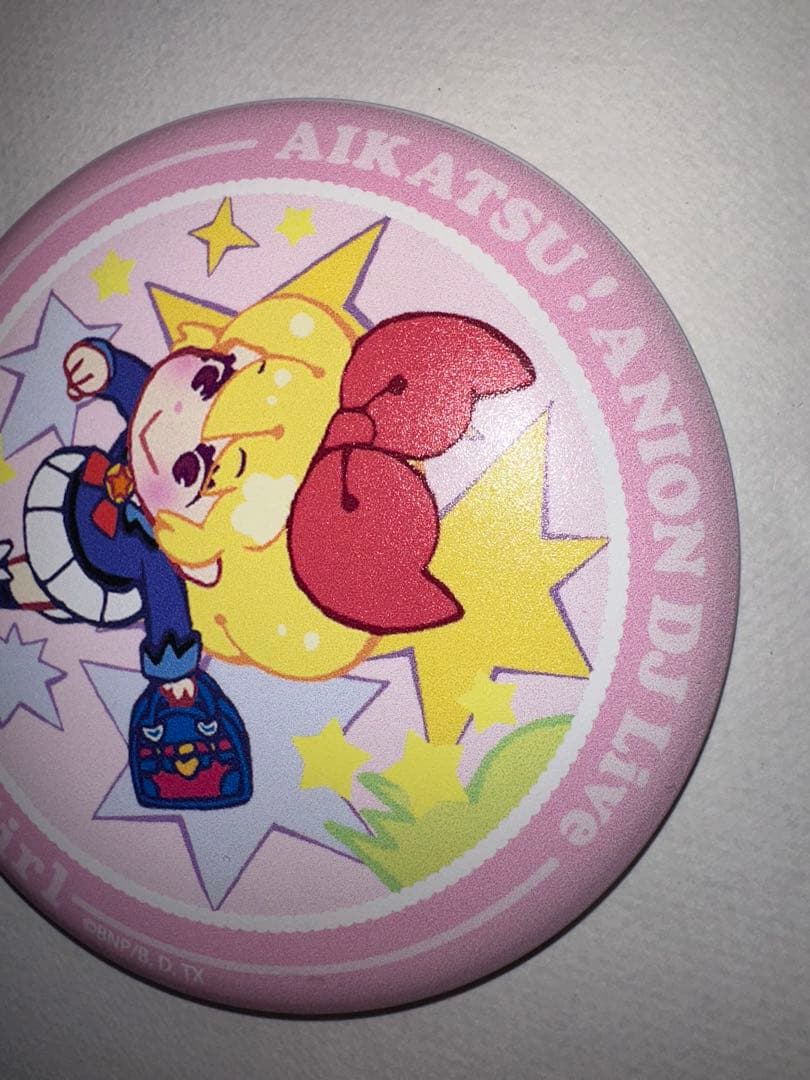 アイカツ!　アニON　カレンダーガール　マグバッジ　星宮いちご