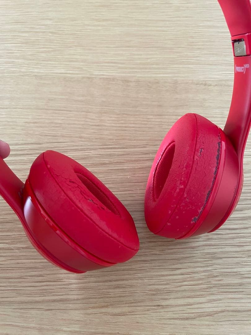 Beats Solo2 ヘッドホン 赤