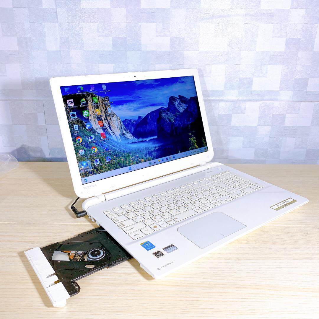 設定済み/HDD500GB/メモリ8GB/カメラ/ノートパソコン/Core i3