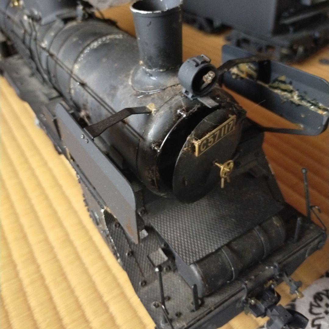 【ジャンク・部品取り用】ディアゴスティーニ　C57 117 鉄道模型