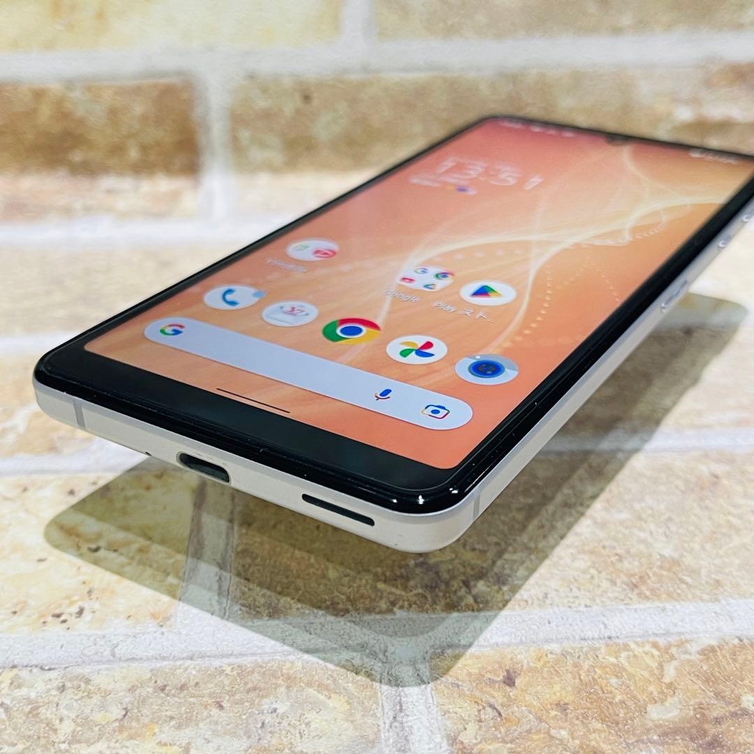 SIMフリー AQUOS sense4 basic 64GB シルバー 電池良好