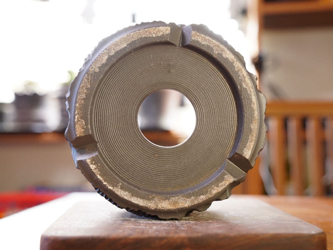 手作植木鉢 ハンドメイド 陶器鉢 塊根植物 アガべ Lサイズ A-716